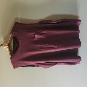 Old Navy burgundy cropped tank top size XXL